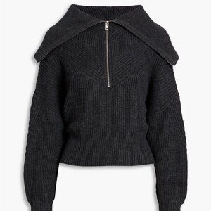 Iro Joanna Merino Wool Sweater Charcoal Grey